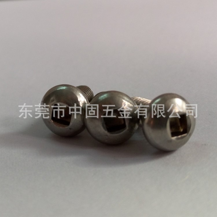 生產不銹鋼304四方孔螺絲 內四角螺絲M4*8支持訂做價格低