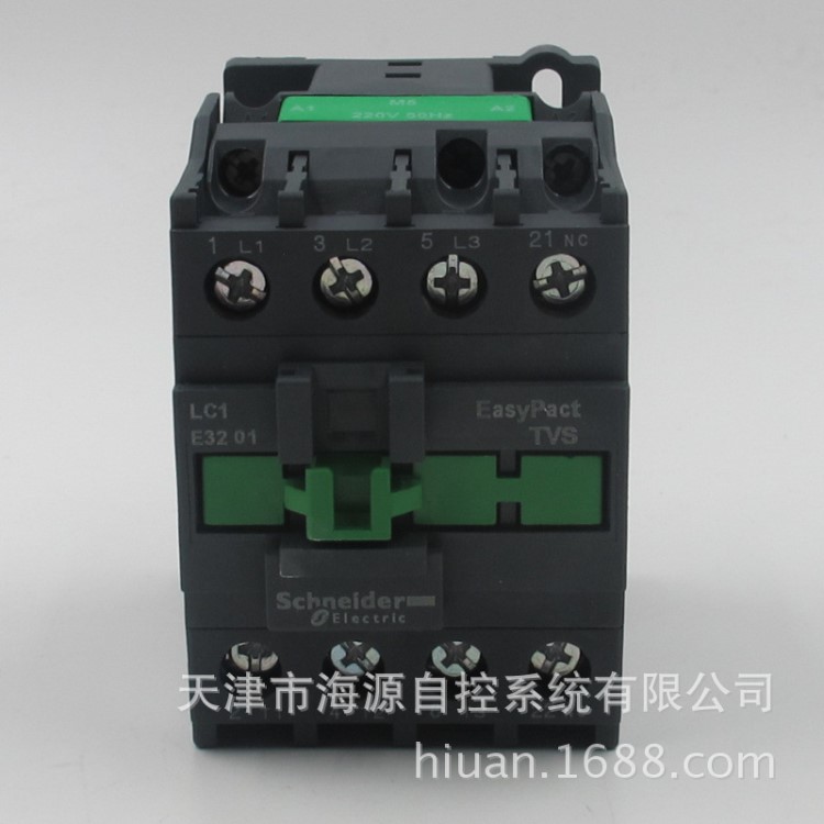schneider 施耐德 Tesys E接觸器，交流電流32A，1NC LC1E3201M5N
