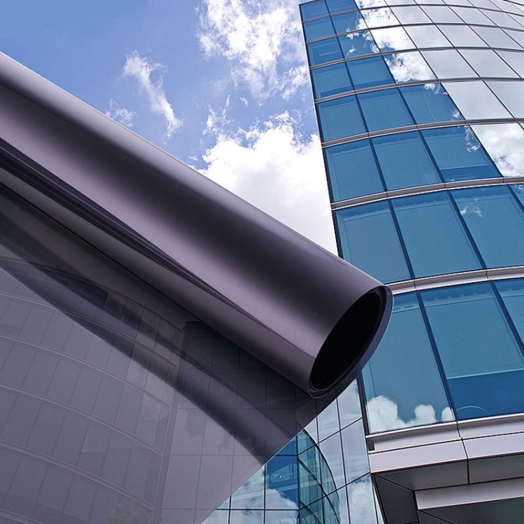 材质跨境防晒玻璃贴膜免胶汽车隔热玻璃贴建筑太阳膜隔热窗贴sv008主