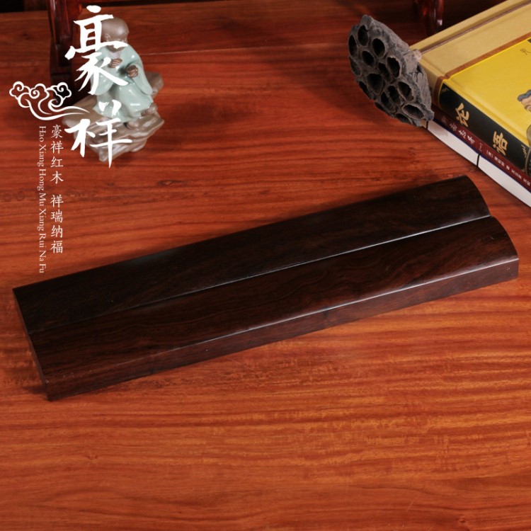 黑枝木素面小號鎮(zhèn)紙 非洲黑檀木光面鎮(zhèn)紙 黑紫檀紅木素式鎮(zhèn)尺書鎮(zhèn)