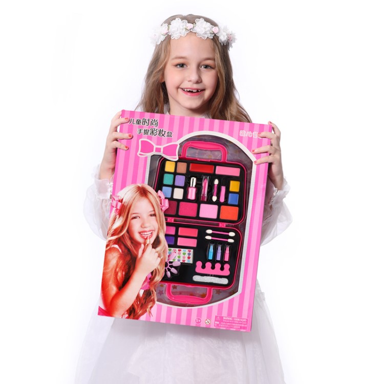 雅兒童樂彩妝玩具套裝節日表演過家家常演出化妝品禮盒一件代發