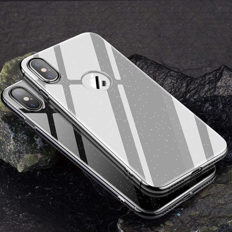 新款威茲適用iPhone8手機殼7plus全包電鍍三合一保護x磨砂硬殼