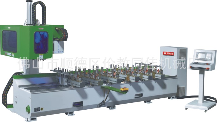 顺同佳数控榫槽机 数控钻铣槽机 异形开槽机 木工双工位开槽机