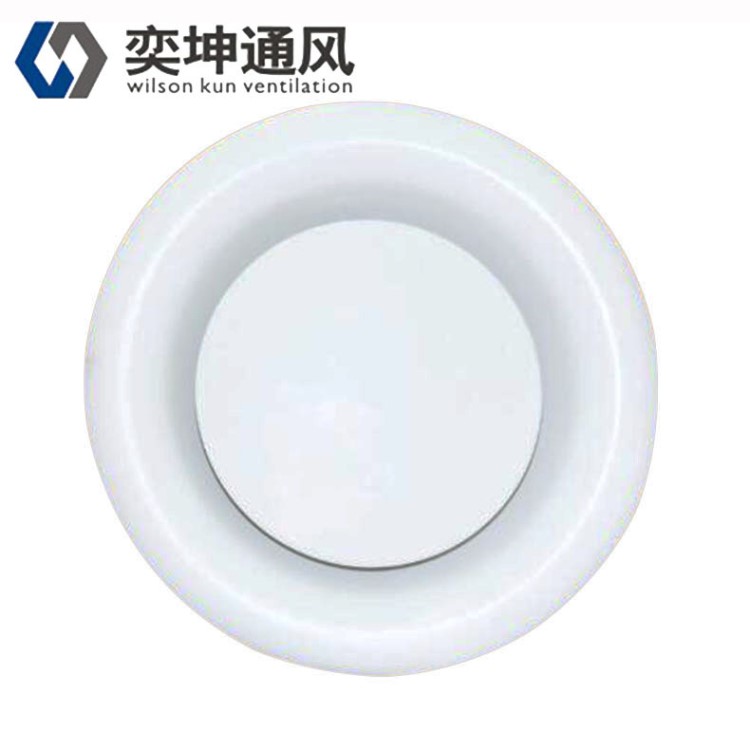 廠(chǎng)家中央空調(diào)進(jìn)出風(fēng)風(fēng)口 鐵質(zhì)圓盤(pán)式風(fēng)口