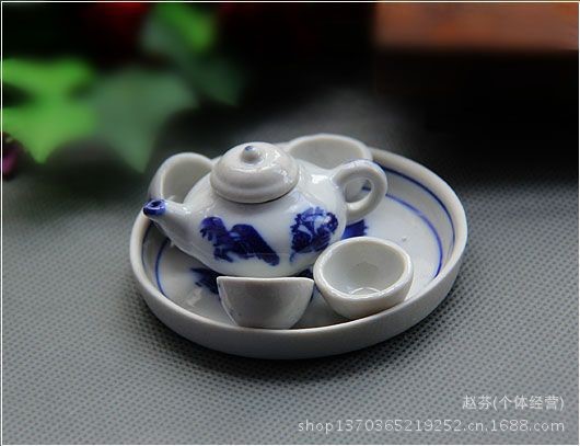 民族風個性創(chuàng)意陶瓷小茶具擺件 新奇特裝飾品 送人禮品工藝品