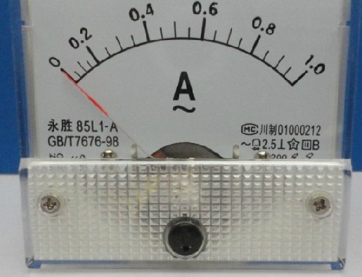 指针式1A交流电流表头 85L1 1A机械表头 交流模拟表头