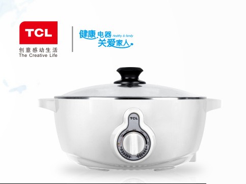 (现货）TCLTH-Y200P1大食客不锈多功能电热锅家用火锅 多用锅