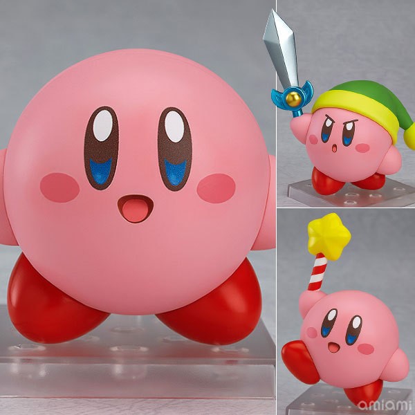 GSC Q版粘土 544# 游戲 星之卡比 Kirby 換臉公仔擺件