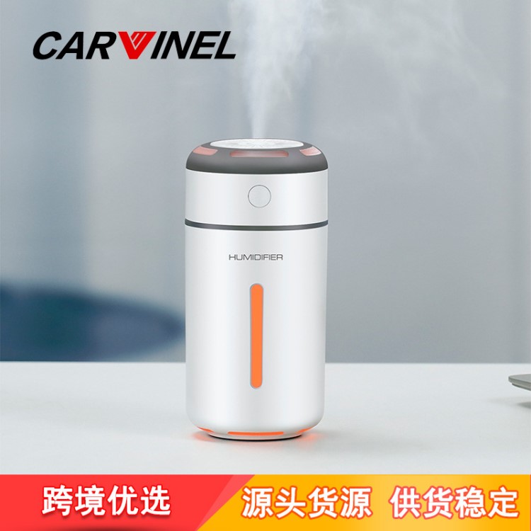 巧樂七彩夜燈usb空氣補水噴霧霧化車載大容量創(chuàng)意禮品新款加濕器