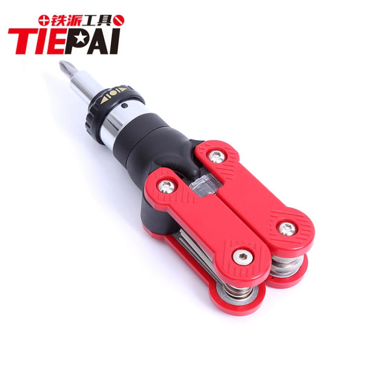 15合一多功能棘輪螺絲刀 一字十字起子 手動五金組合工具批發(fā)