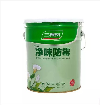 三棵樹漆 凈味防霉內(nèi)墻乳膠漆墻面漆SSI600內(nèi)墻乳膠漆20kg 涂料