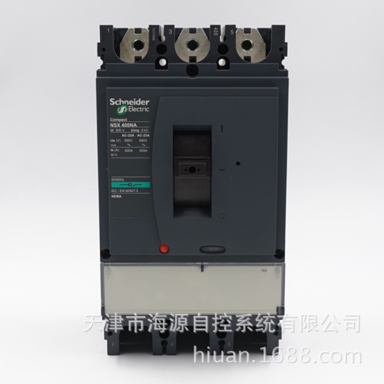 schneider 施耐德LV432756 Compact NSX 400 3P NA負(fù)荷開關(guān)斷路器