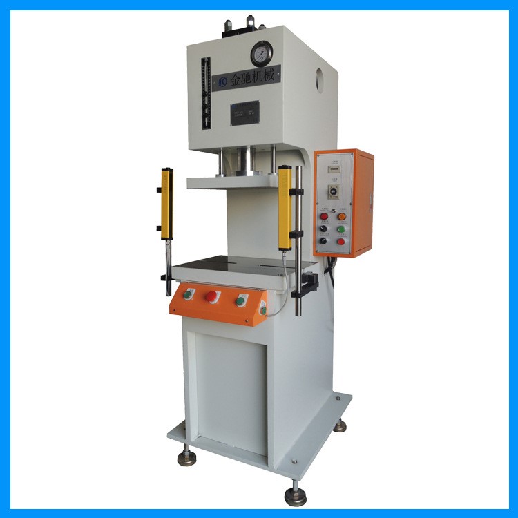 東莞液壓機廠家生產單柱油壓壓力機 單臂C型壓床 弓形液壓機床