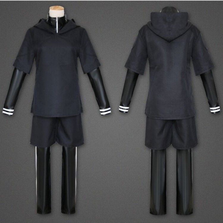 東京食尸鬼cos 金木研 食種 戰(zhàn)斗衣4件套 cosplay動漫服裝現(xiàn)貨
