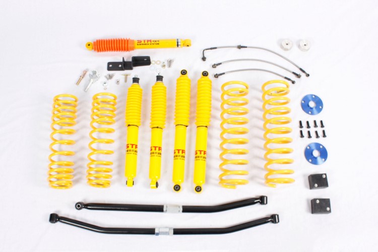 str鈴木吉姆尼專用越野改裝可調(diào)絞牙避震升高2寸3寸汽車減震器