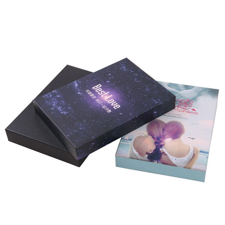 文藝小清新火烈鳥禮盒手工星空棒棒糖禮品盒巧克力包裝盒現貨訂做