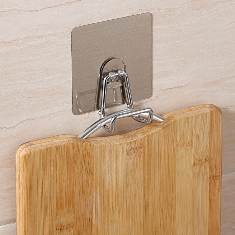 雙慶家居強力真空無痕吸盤創意廚房砧板單鉤掛鉤免打孔外貿 5016