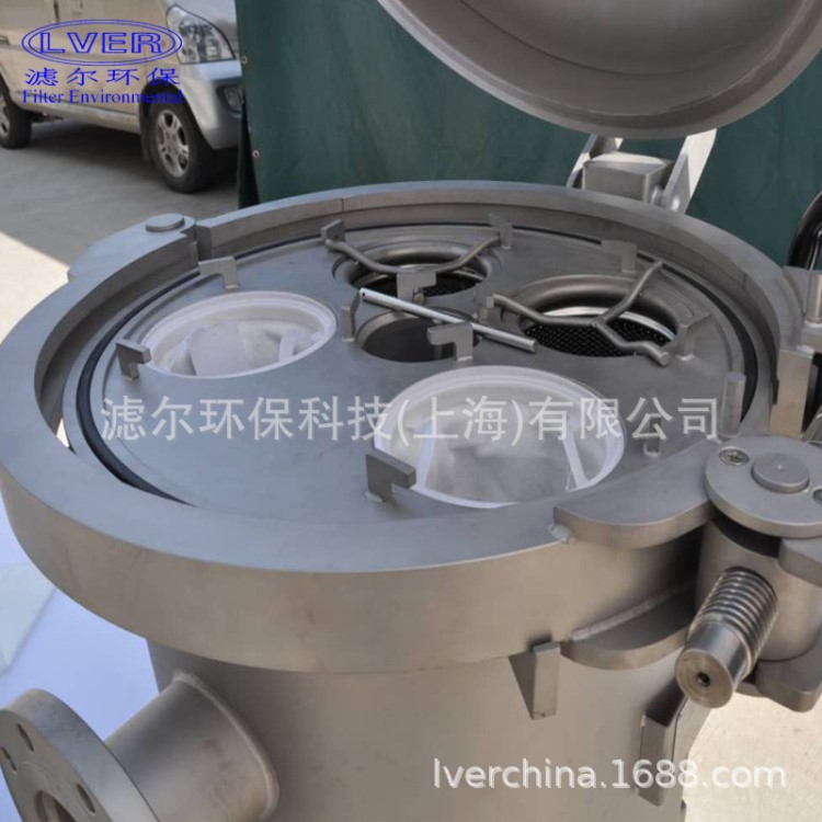 濾爾LBQF多袋式過濾器 抱箍過濾器 油脂固液分離 廠家供應