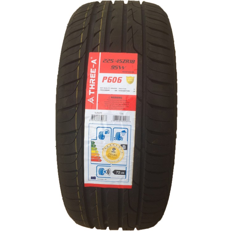 三A輪胎225/45R18 95W P606花紋起亞K5索塔納別克凱越專用