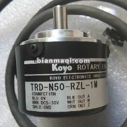 供應全新 TRD-N500-RZL-1M光洋光電增量型旋轉編碼器  實心軸8mm