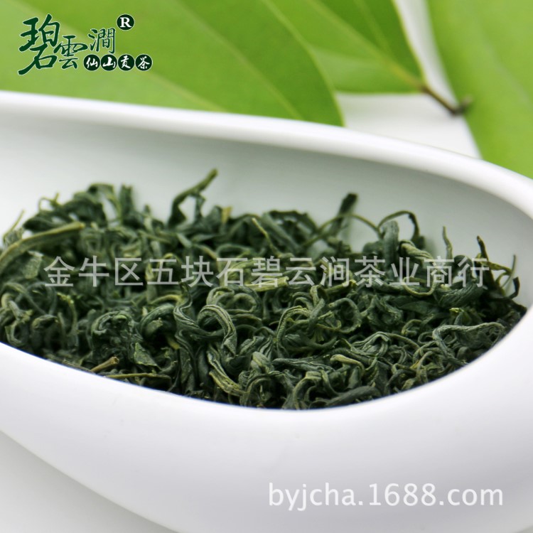 2018新茶散裝茶葉批發(fā) 卷曲峨眉山綠毛峰毛尖 峨眉山茗茶 A8素毛