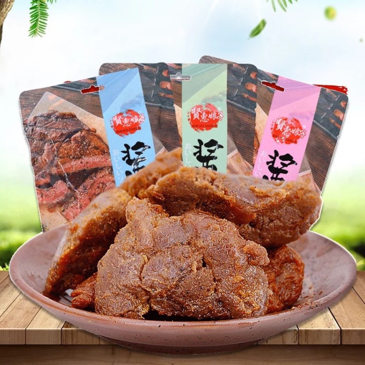 台湾特色食品 贤惠娘子酱牛肉零售批发70g