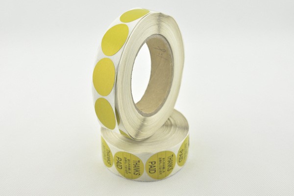 防盜軟標(biāo)簽超市化妝品防盜標(biāo)簽條碼空白商品防盜門軟標(biāo)圓形R4cm