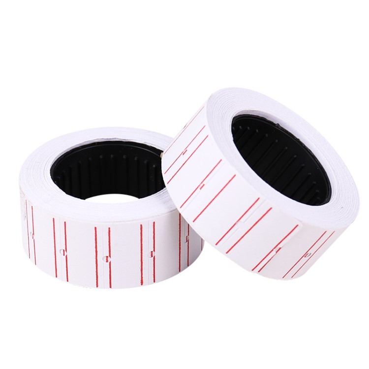 商品標(biāo)價(jià)紙打碼紙價(jià)格標(biāo)簽標(biāo)價(jià)簽單排超市海歌打價(jià)機(jī)用打價(jià)紙直銷