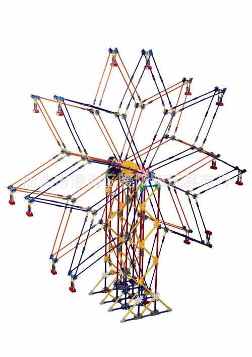 俐智LOZ P0001夢幻摩天輪玩具 電動拼裝塑料積木 兒童益智玩具