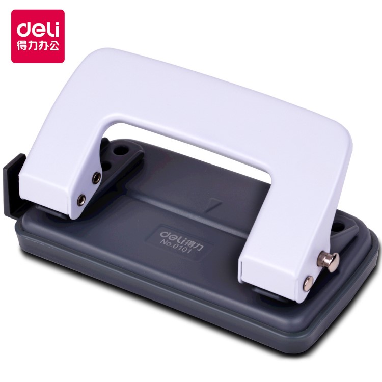得力（deli）打孔器 打孔機 文件檔案裝訂 0101可打孔10頁