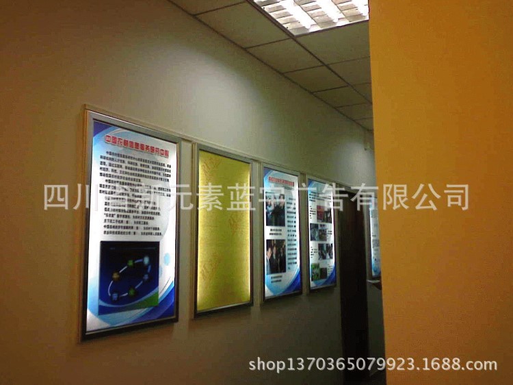 LED燈發(fā)光燈箱 鋁型材燈箱 候車亭廣告燈箱 亞克力吸塑燈箱