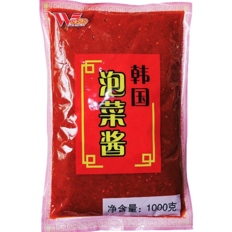 味司令 辣白菜調(diào)料泡菜醬腌料延邊辣椒蘿卜泡菜調(diào)料韓式泡菜1000g