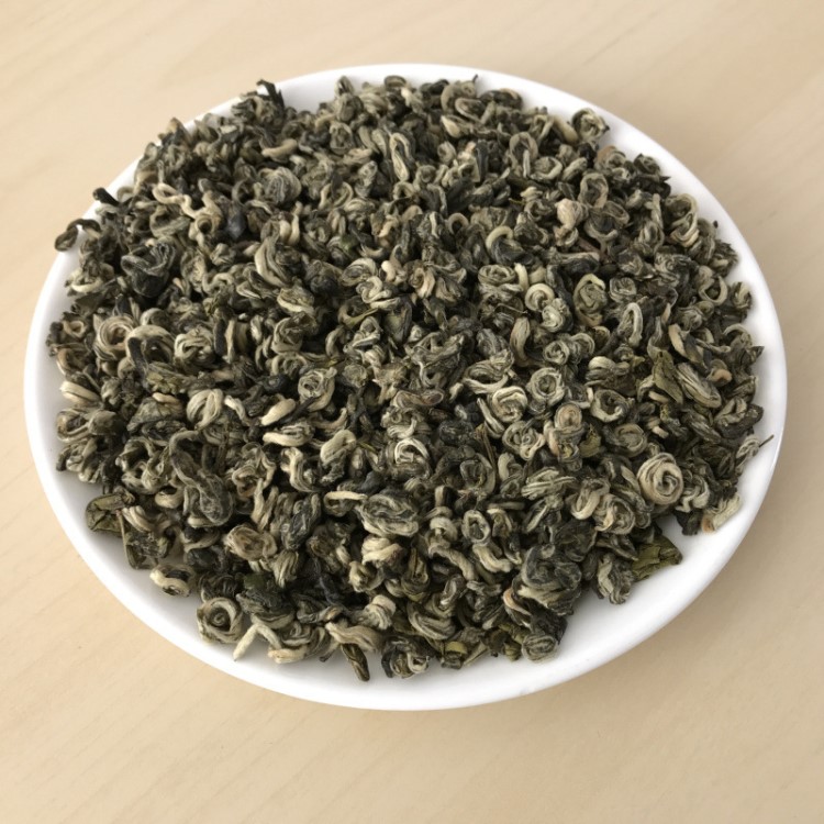 云南 茶葉 綠茶 2019新茶 雪芽100號 曲茶 500克 批發(fā)