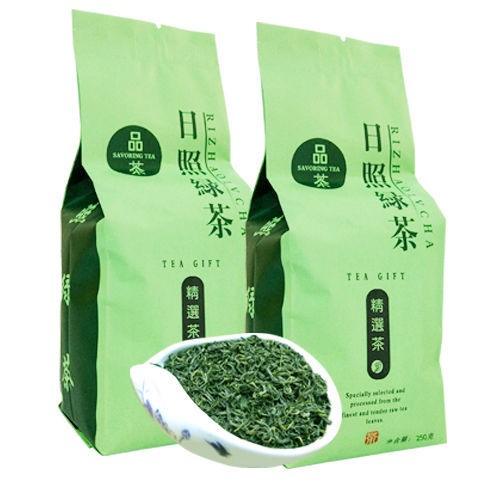 【大份量500g】2018新茶 日照綠茶春茶綠茶高山云霧茶葉炒青茶1斤