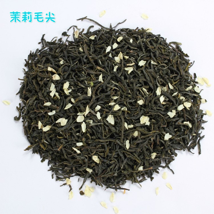 茉莉花茶 毛尖 奶茶原料2019新茶 广西横县浓香茉莉花茶散装批发