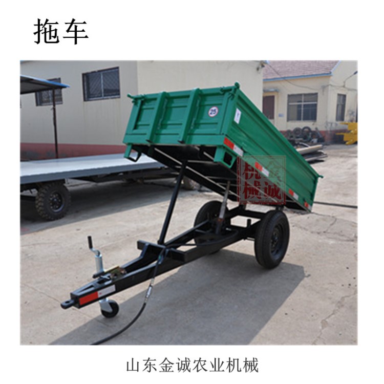 山東金誠(chéng)機(jī)械農(nóng)用拖車(chē)1.5噸拖車(chē)斗掛車(chē)斗拉貨車(chē)廂 拖拉機(jī)運(yùn)輸車(chē)輛