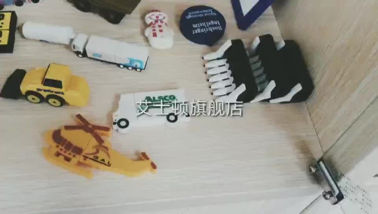 廠家直銷pvc軟膠手腕帶u盤企業跨境電商亞馬遜爆款u盤定制logo