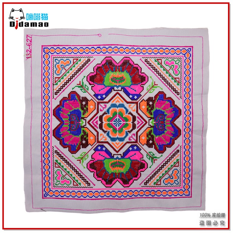 量 刺繡繡花片 民族特色工藝?yán)C片 家居裝飾飾品工藝禮品
