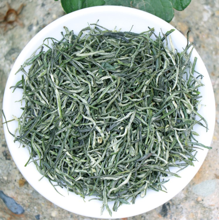 2019新茶石门银峰明前特级嫩芽毛尖高山茶叶散装春茶200g湖南绿茶