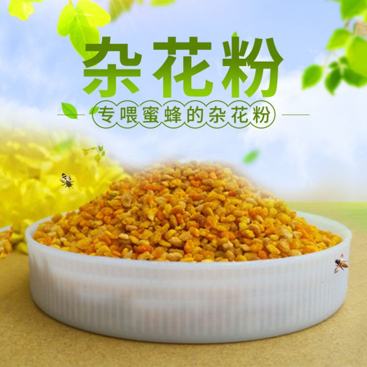 批發(fā)新鮮百花粉 喂蜂雜花粉 喂蜂飼料 蜜蜂喂蜂專用花粉500g