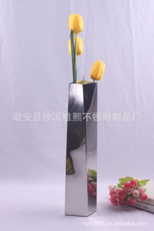 【新款上市】MBS12-06 美博士不銹鋼鏡面花瓶 花插 工藝品禮品