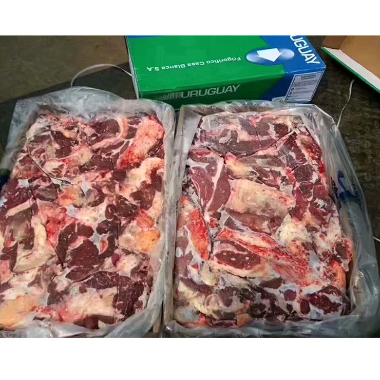 供應(yīng)批發(fā) 烏拉圭58廠牛碎肉 冷凍碎牛肉 餐廳酒店用