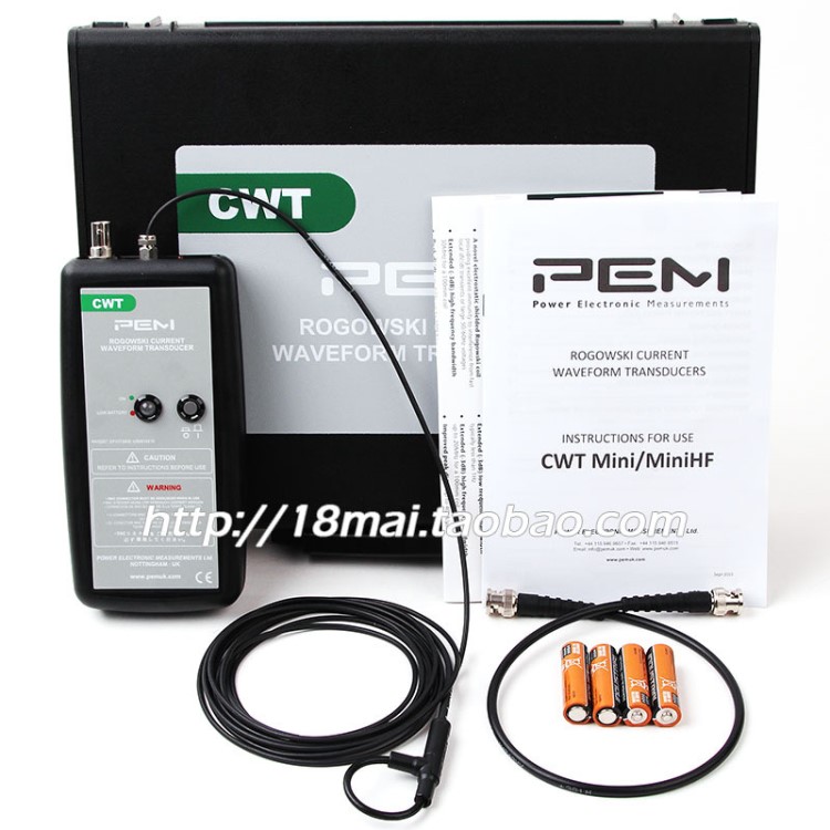 PEM羅氏線圈柔性電流探頭 電流互感器 電流鉗 CWTMini HF30B