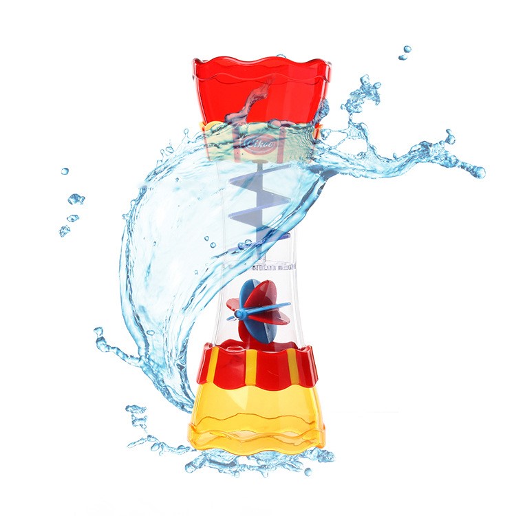 兒童洗澡玩具戲水杯/旋轉舀水戲水筒 戲水玩具 水流觀測杯cikoo