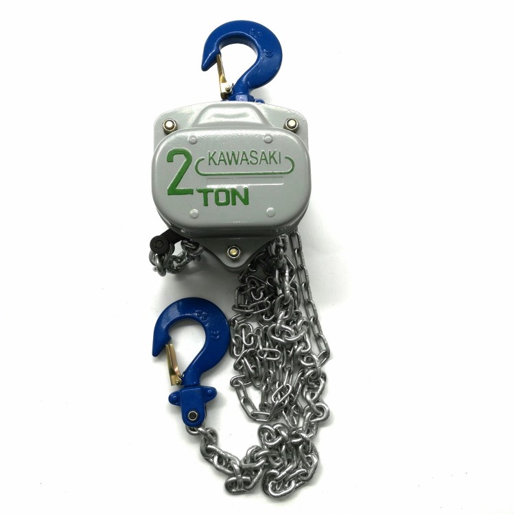 川崎手拉葫蘆VT手動起重葫蘆規格OEM代工貼牌手拉葫蘆2噸3米