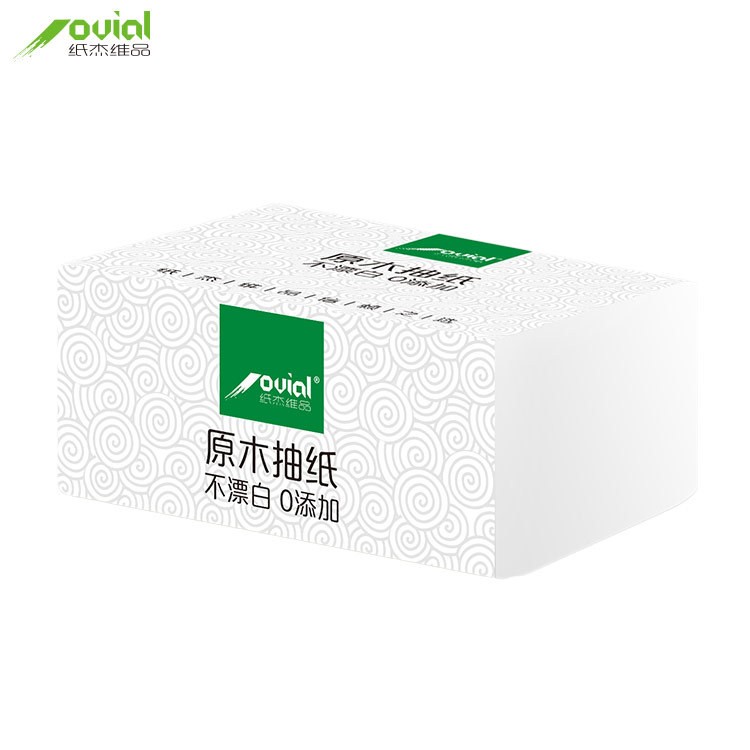 紙杰維品 商務(wù)用原木抽取式餐巾紙130抽/包 KTV酒店餐飲專用抽紙