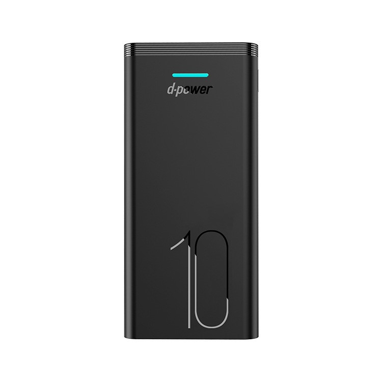 10000mah移動電源QC3.0超薄數顯充電寶適用蘋果小米三星華為手機