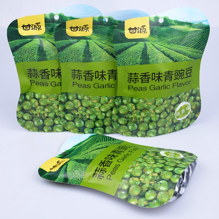 包邮 甘源原味/蒜香味青豌豆75g干果坚果特产炒货小吃休闲零食品