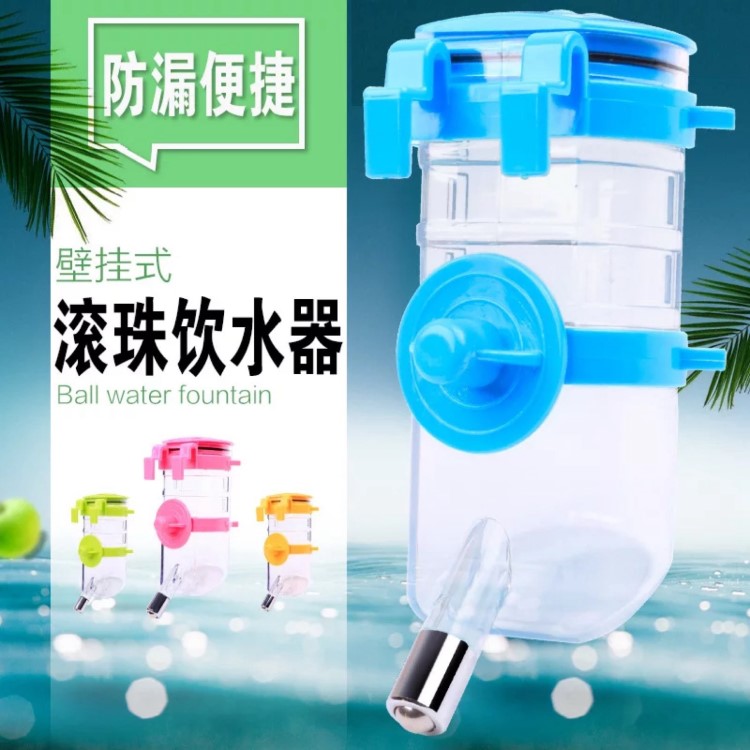 狗狗掛式飲水器自動(dòng)喝水器水壺泰迪貓咪飲水機(jī)小狗喂水器寵物用品