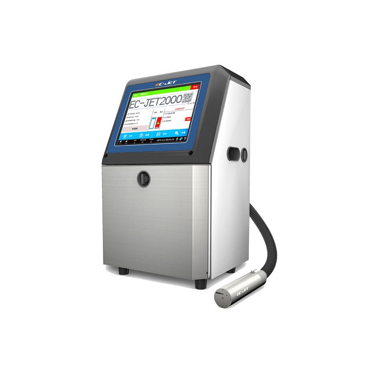【廠家直銷】 EC-JET易碼EC2000噴碼機 生產日期批號條形碼二維碼